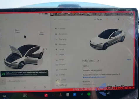 2024 Tesla Model 3 Long Range Dual Motor All-Wheel Drive/Rear-Wheel Drive from USA, damaged, VIN 5YJ3E1EA1RF752665